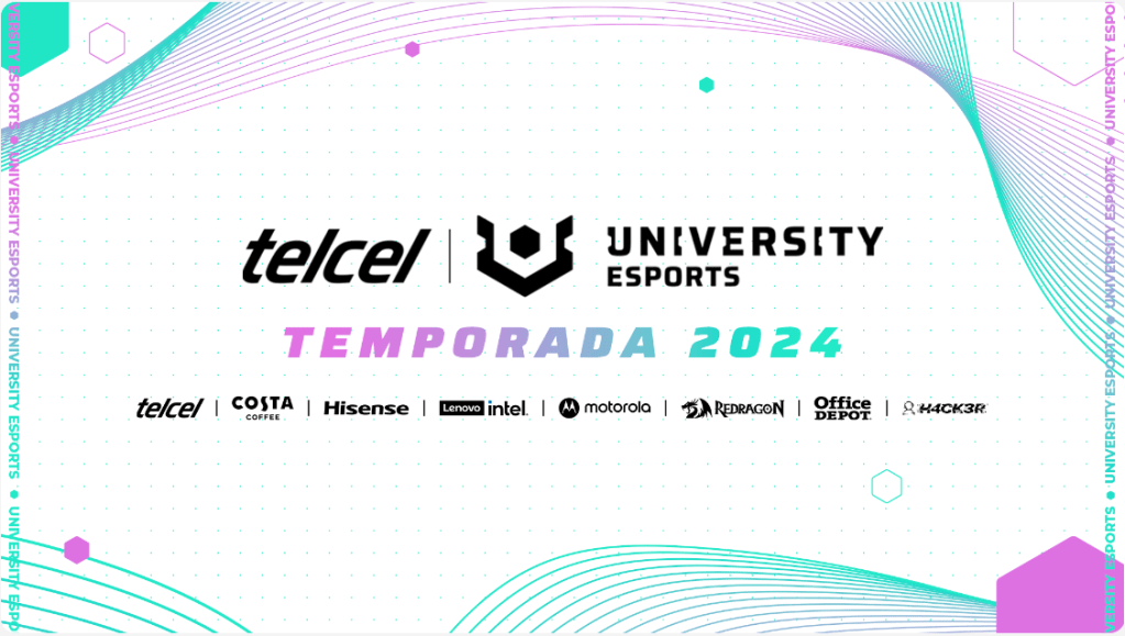 Comienza la temporada 2024 de Telcel University Esports&nbsp;México